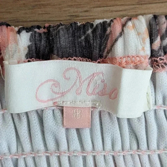 Miso Sleeveless Floral Maxi Dress Size 8 - Picture 8 of 8